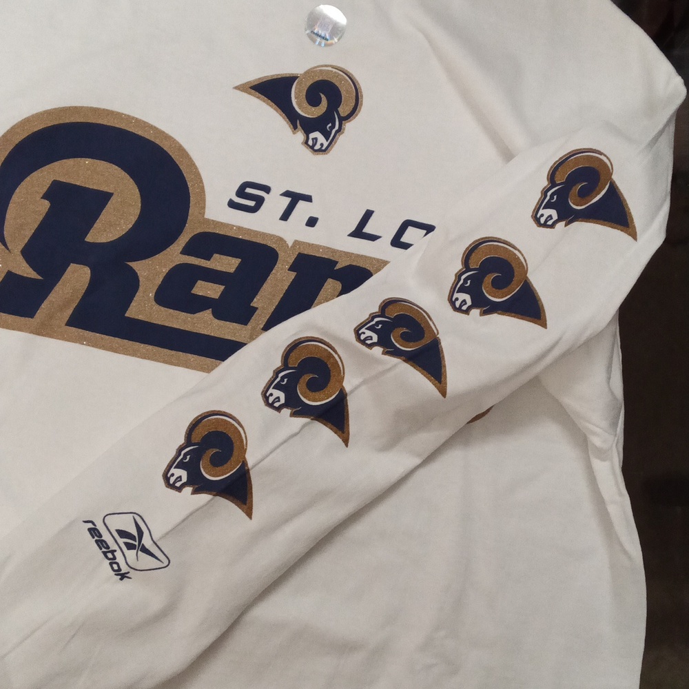 St. Louis Rams Medium Long Sleeve Shirt - Picture 4 of 5